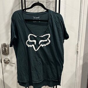 Fox Women's Dark Teal Short Sleeve Tee